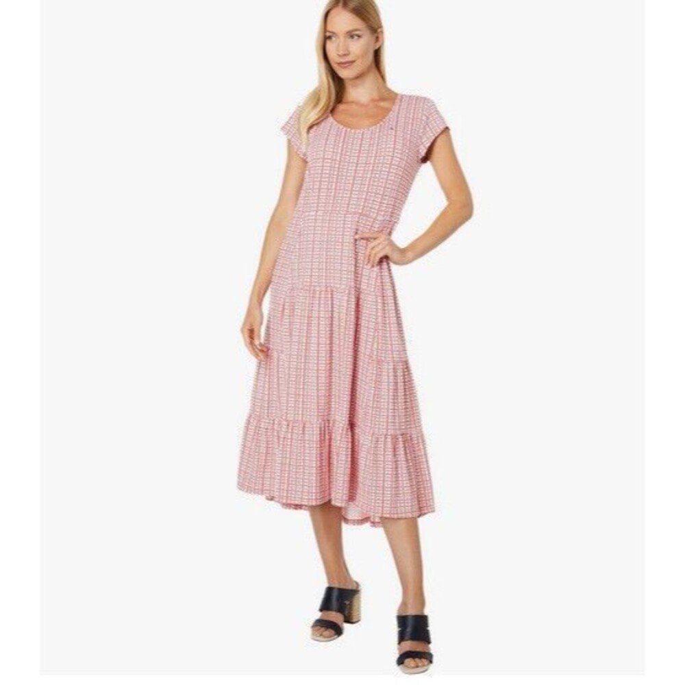 NWT Tommy Hilfiger Midi Dress Coralie Multi Size XS
